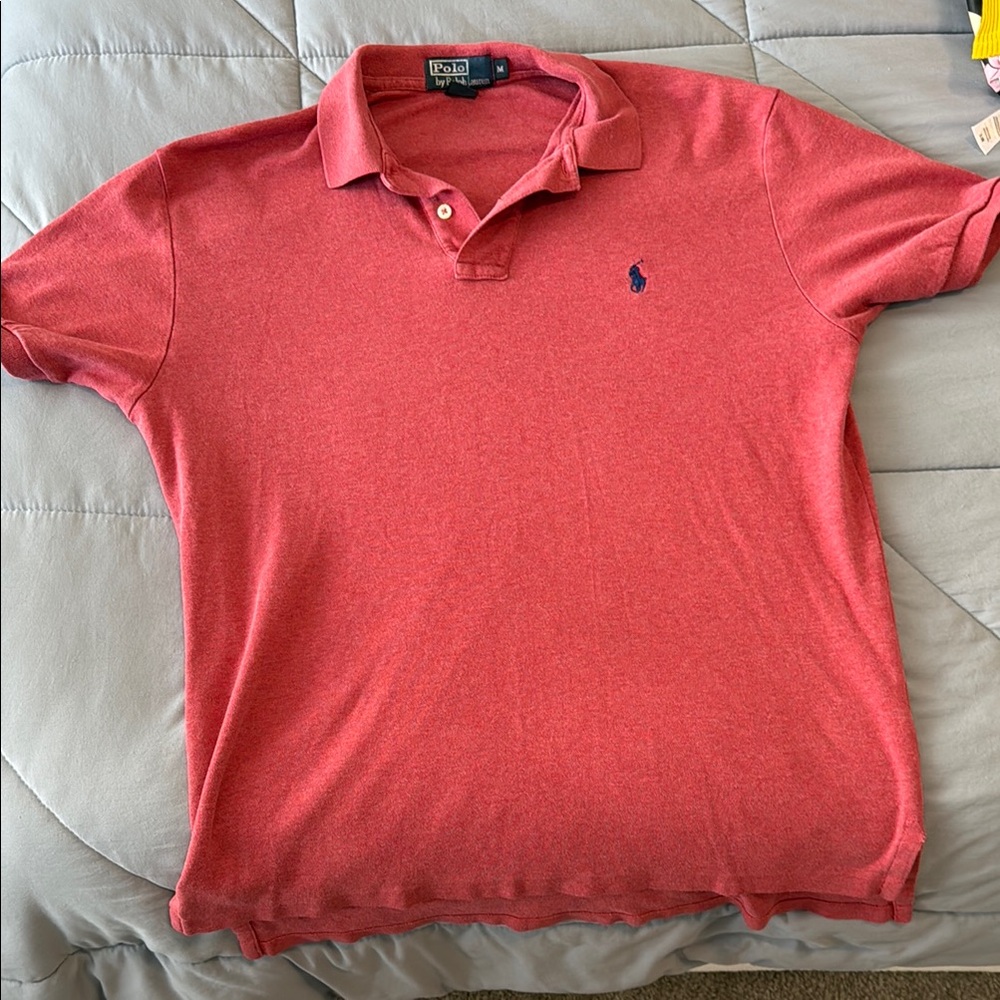 Polo by Ralph Lauren Men's Red Polo Shirt